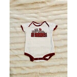 University of Oklahoma OU Sooners Baby Onesie Bodysuit Outfit, Size 18 Months
